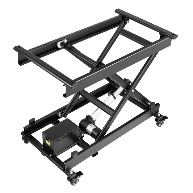 Sähköinen nostopöytä hiiliteräsrunko korkeussäädettävä 200–710 mm 150 kg