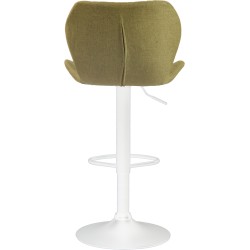 Tyylikäs korkkikankainen baarijakkara säädettävällä korkeudella, 2 kpl setti