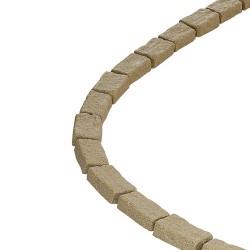 PE-muovinen taipuisa jäljitelmäkivireunus 1180×95×57 mm 24 kpl beige