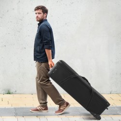 Studiotrolleylaukku 129,9 l vedenkestävä 1680D nylonmateriaali