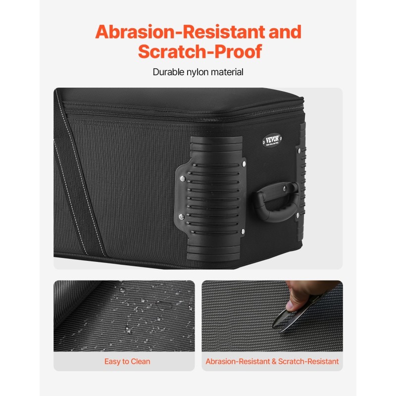 Rullalaukku studiokalustolle nailon 93,23 l muokattava sisätila pyörillä