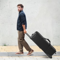 Rullattava kameralaukku 62,5 l vesitiivis 1680D nailon studiovarusteille