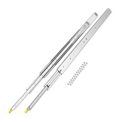 Täyden vedon lukittuvat laatikkokiskot sivukiinnitys 1540 mm kantavuus 226,8 kg