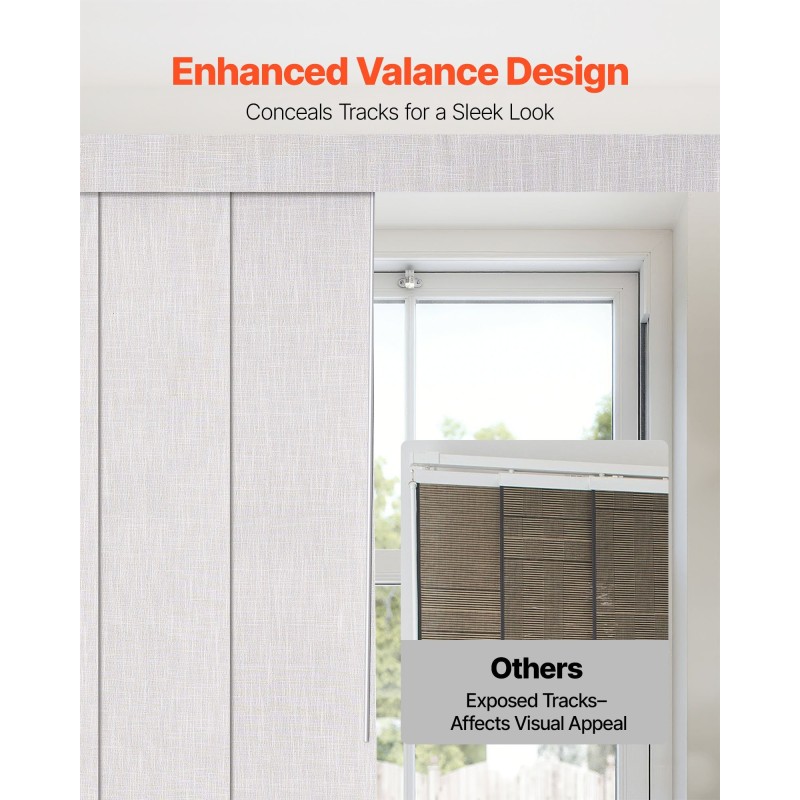 Paneeliverhot kiskolla 4 paneelia säädettävä kisko 116-218 cm polyesteriset täysin pimentävät vaaleanharmaat