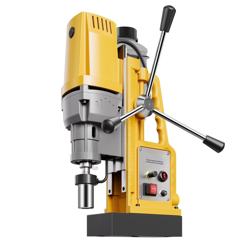 Magneettiporakone 1400 W metalliporaukseen 50 mm kruunupora 13000 N pidätysvoima