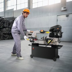 Metallinen vannesaha vaaka- ja pystyleikkaukseen 178 x 305 mm 1,1 kW