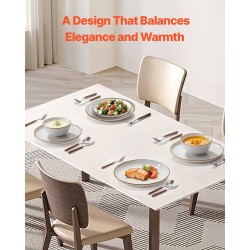 Keraaminen 4 hengen 12-osainen astiasto norsunluunvärinen astianpesukoneeseen ja mikroaaltouuniin sopiva