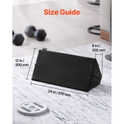 Hauistukityyny saarnipenkki tyyppinen PVC EVA musta tangolle ja käsipainoille kotikuntosali