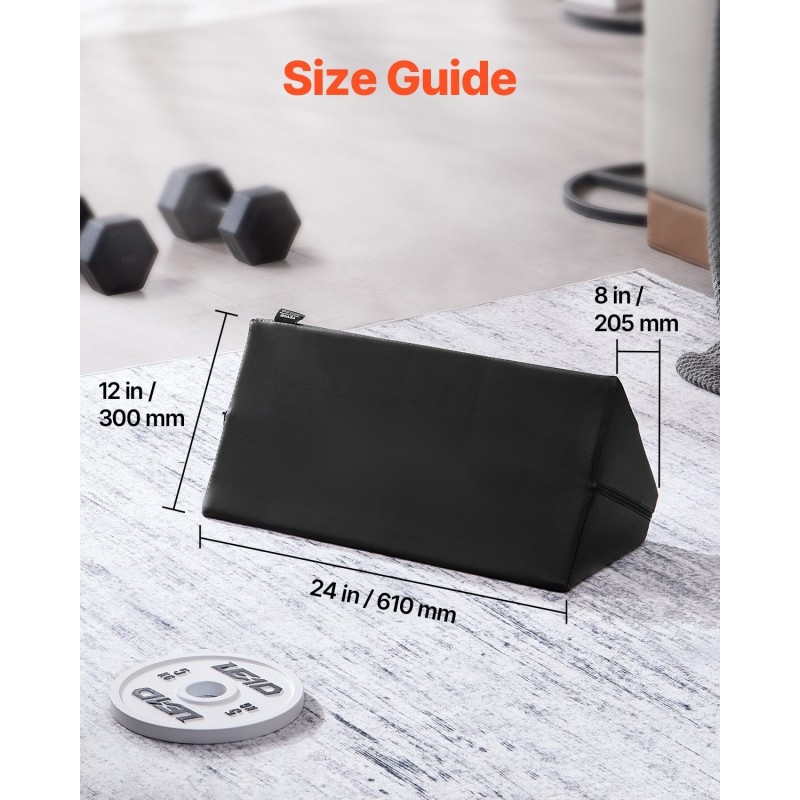 Hauistukityyny saarnipenkki tyyppinen PVC EVA musta tangolle ja käsipainoille kotikuntosali