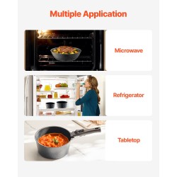 17-osainen kattila- ja pannusarja graniittipinnoitteella irrotettavalla kahvalla induktioyhteensopiva