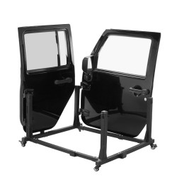 Ovien säilytyskärry teräs 4 ovea liikuteltava sopii Jeep Wrangler ja Gladiator 2007 2023