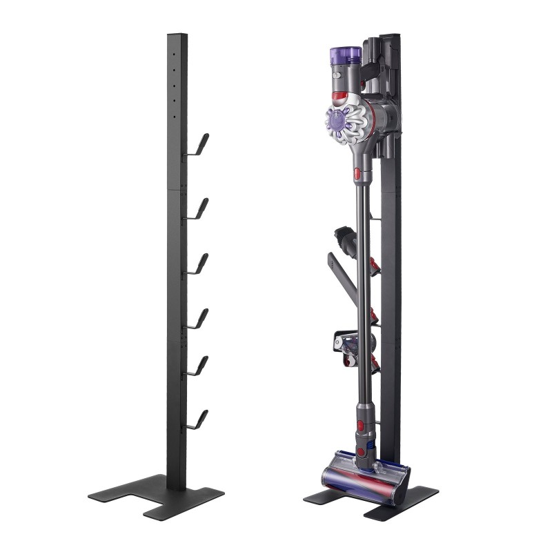 Pölynimuritelin 1270 mm kylmävalssattu SPCC-teräs 6 koukkua yhteensopiva Dyson-varsi-imureille