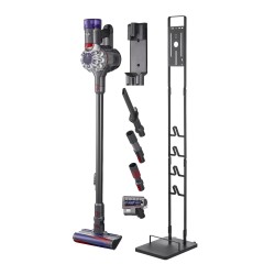 Pölynimuriteline kylmävalssattu teräs 1270 mm musta vapaasti seisova 4 koukkua yhteensopiva Dyson