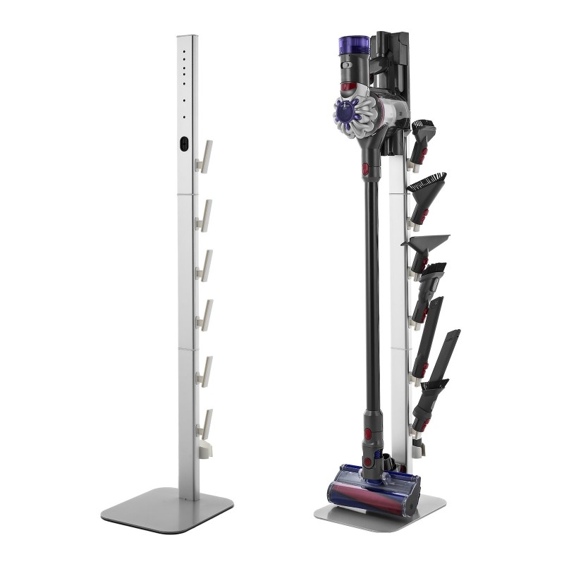 Itsekantava pölynimuriteline hiiliteräs alumiini 126 cm 6 koukkua Dyson V6-V15