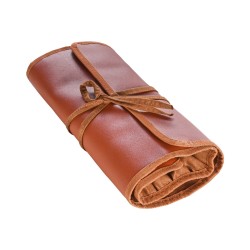 Nahkatyökalusarja 72 osaa metallia ja puuta säädettävä uraaja nahkainen säilytyslaukku