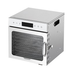 Sähköinen elintarvikekuivuri kahdeksan kerrosta ruostumattomat teräshyllyt säädettävä lämpötila digitaalinen ohjaus