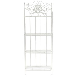 Flora-hylly romanttinen rautainen taitettava säilytyshylly kotiin