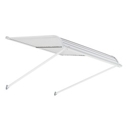 Ovi- ja ikkunakatos alumiiniseoksesta 1016×1066 mm vedenpoistolla