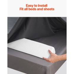 Sängyn reunatuki 56-tuumainen vaahtomuovinen lapsille liukumaton konepestävä päällinen