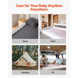 Sängyn reunatuki 56-tuumainen vaahtomuovinen lapsille liukumaton konepestävä päällinen