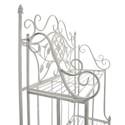 Flora-hylly romanttinen rautainen taitettava säilytyshylly kotiin