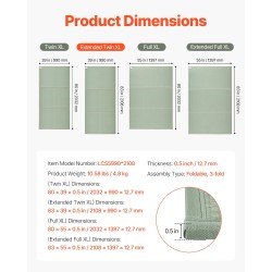 Tatamipatja luonnollisesta meriheinästä 3-osainen 2108×990×13 mm liukumaton pohja