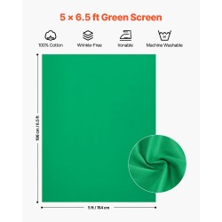 Säädettävä taustateline hiiliteräs korkeus 80–198 senttimetriä taustakankaalle 154×198 senttimetriä musta