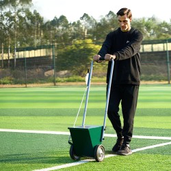 Kuivajauheviivamerkitsin hiilirakenneteräsrunkoinen urheilukentille 11,3 kg säiliöllä 50 ja 100 mm