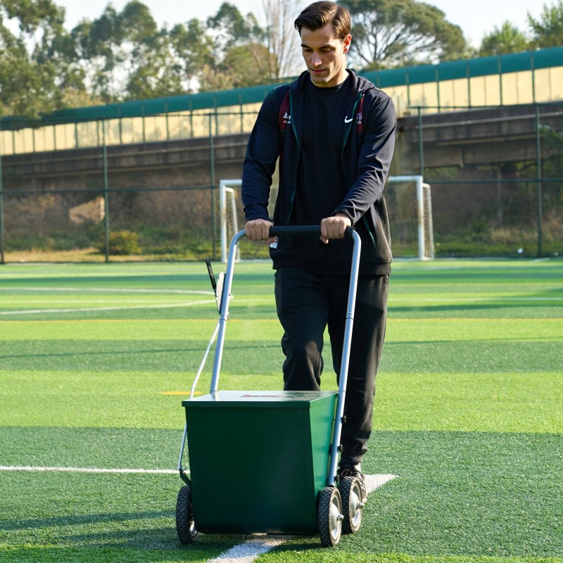 Kuivajauhemerkkauslaite hiilirakenneteräs 29,5 kg kapasiteetilla säädettävä viivanleveys 50/100 mm