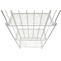 Flora-hylly romanttinen rautainen taitettava säilytyshylly kotiin