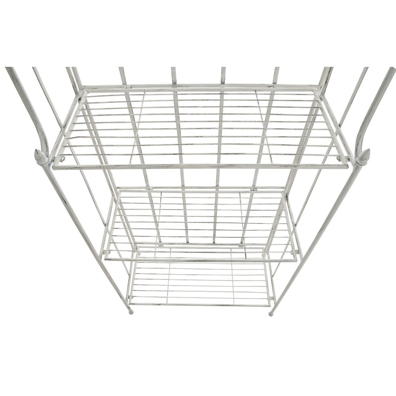 Flora-hylly romanttinen rautainen taitettava säilytyshylly kotiin