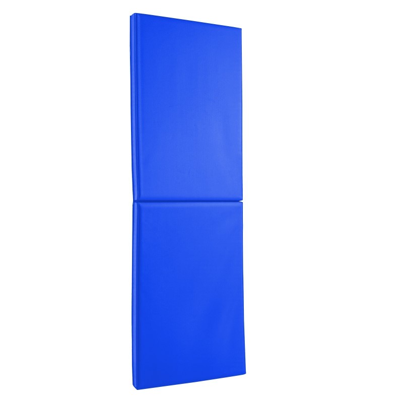 Seinäpehmuste seinään kiinnitettävä PVC-verkkokangas pehelumi-ydin 1800x600x50 mm sininen