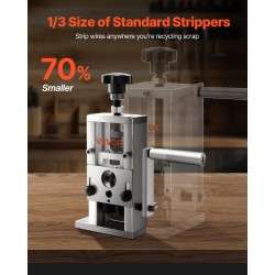 Johdonkuorintalaite alumiinirunkoinen 1,5-25 mm manuaali tai porakonekäyttö