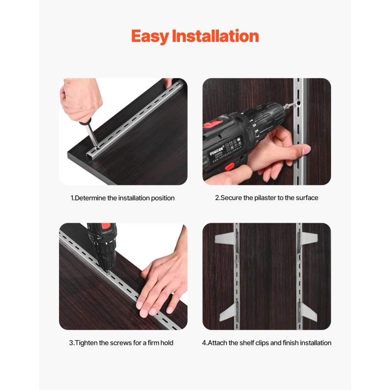 Seinähyllykiskot SPCC-teräs 990 mm 10 kpl yksittäisellä uralla jauhemaalattu kirkas hopea