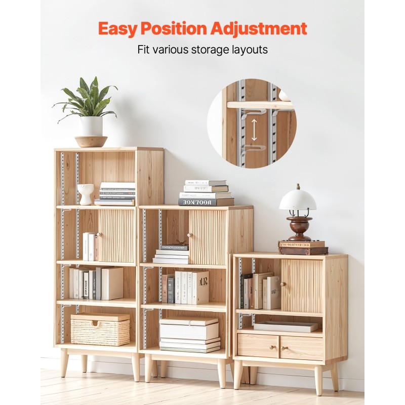 Säädettävät teräksiset hyllykiskot 923 mm 6 kpl jauhemaalattu kirkas hopea