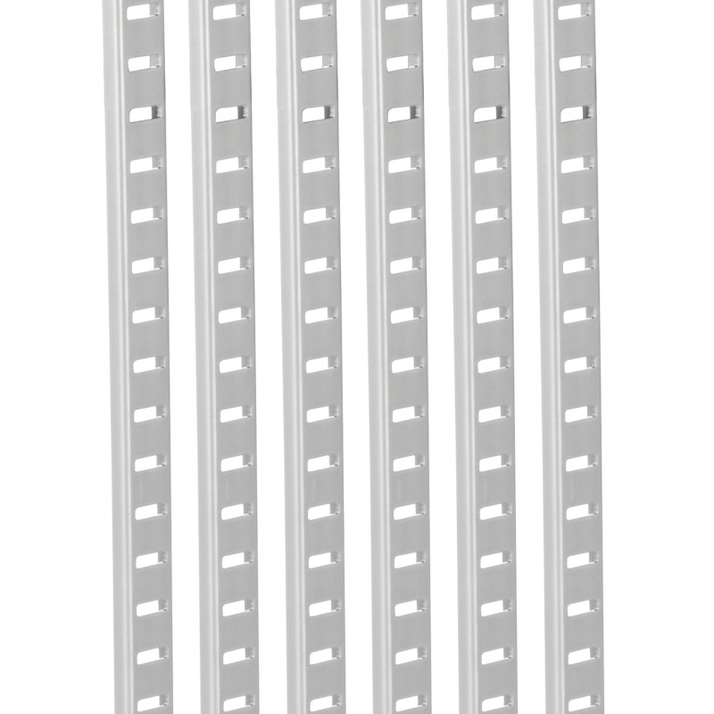 Hyllykiskosarja SPCC-teräs 20 kpl 1846 mm säädettävä kaappeihin ja seinähyllyihin