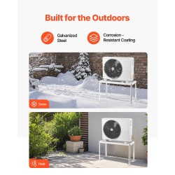 Mini split -lattiateline sinkitty teräs sääkestävä 1000x550x600 mm 300 kg