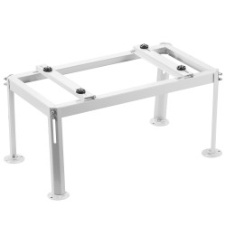 Ilmastointilaitteen lattiateline galvanoitua terästä säädettävä korkeus 200 kg kantavuus