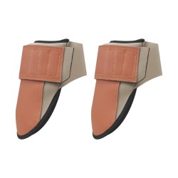 Nahkaiset polvisuojat EVA vaahtopehmusteella konepestävät yksi koko lattiatöihin