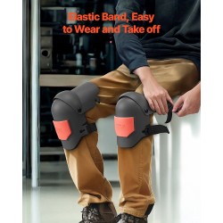 Polvisuojat muovikuoriset vaahtopehmusteella kantavuus 160 kg lattiatöihin