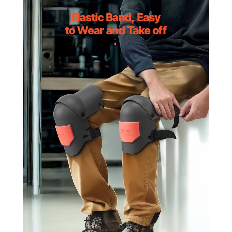 Polvisuojat muovikuoriset vaahtopehmusteella kantavuus 160 kg lattiatöihin