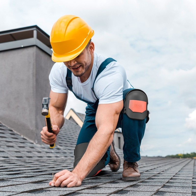 Polvisuojat muovikuoriset vaahtopehmusteella kantavuus 160 kg lattiatöihin