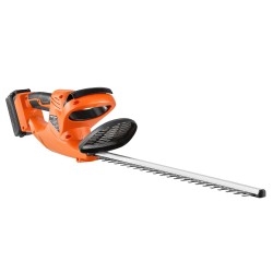 Akkukäyttöinen pensasleikkuri 20V 2Ah 540 mm kaksipuolinen terä matalille oksille