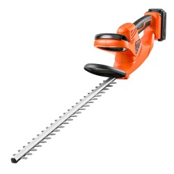 Akkukäyttöinen pensasleikkuri 20V 2Ah 540 mm kaksipuolinen terä matalille oksille