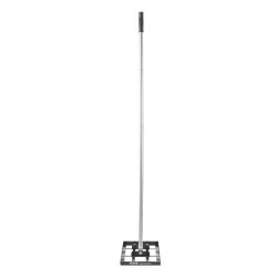 Nurmikon tasoitusrulla hiiliteräs 254x430 mm pohjalevy 5 osainen 198 cm varsi