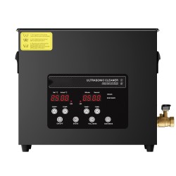 Ultraäänipesuri 6L 40kHz 180W 500W lämmitys ruostumaton terässisäiliö digitaalinen ohjauspaneeli