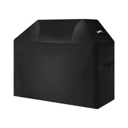 Grillinsuojus 58-tuumainen polyesterikuitu PVC-sisävuori vedenpitävä musta kaasugrilleille