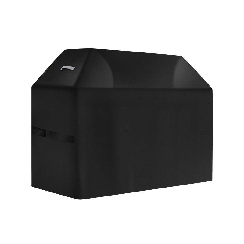 Grillisuoja 600D polyesteri 3-kerroksinen vedenpitävä musta sopii 52-tuumaisille grilleille