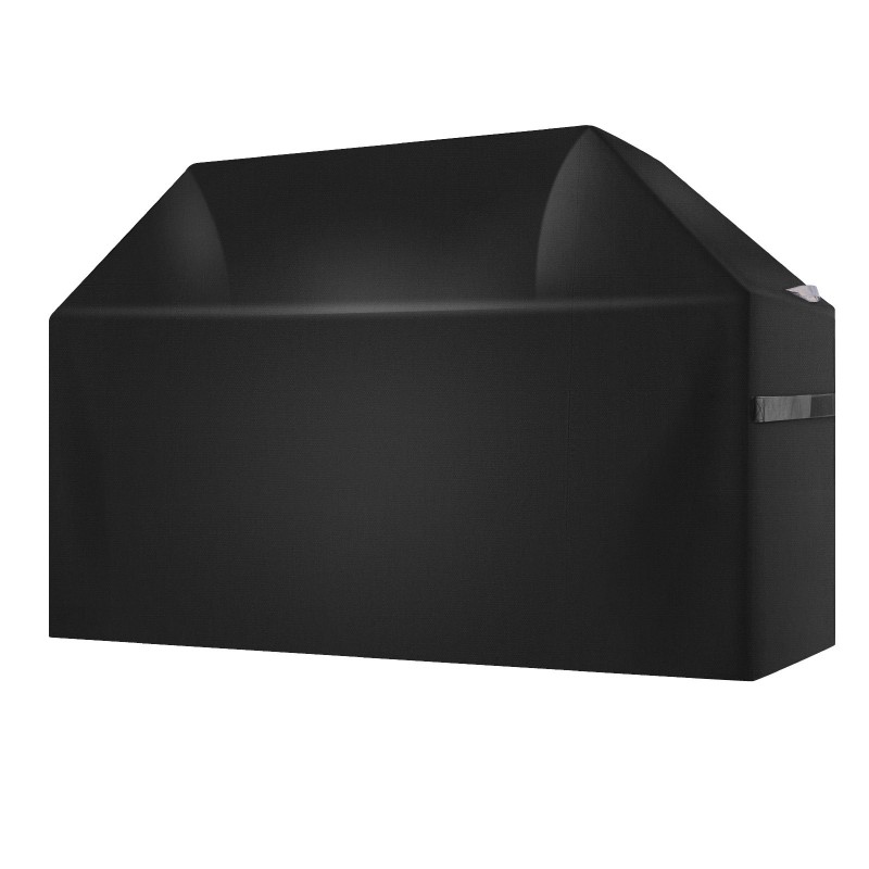 Grillisuoja 600D polyesteri kolmikerroksinen vesitiivis sopii enintään 65 tuuman grilleille tarranauhoilla