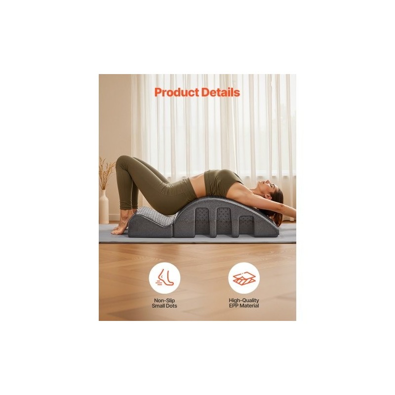Pilates-selänkorjain EPP-materiaali ja tiheä vaahtomuovi kaksiosainen 980x390x270 mm selän liikkuvuuden tukemiseen
